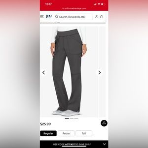 Cherokee 4-Pocket Stretch XXS NWT